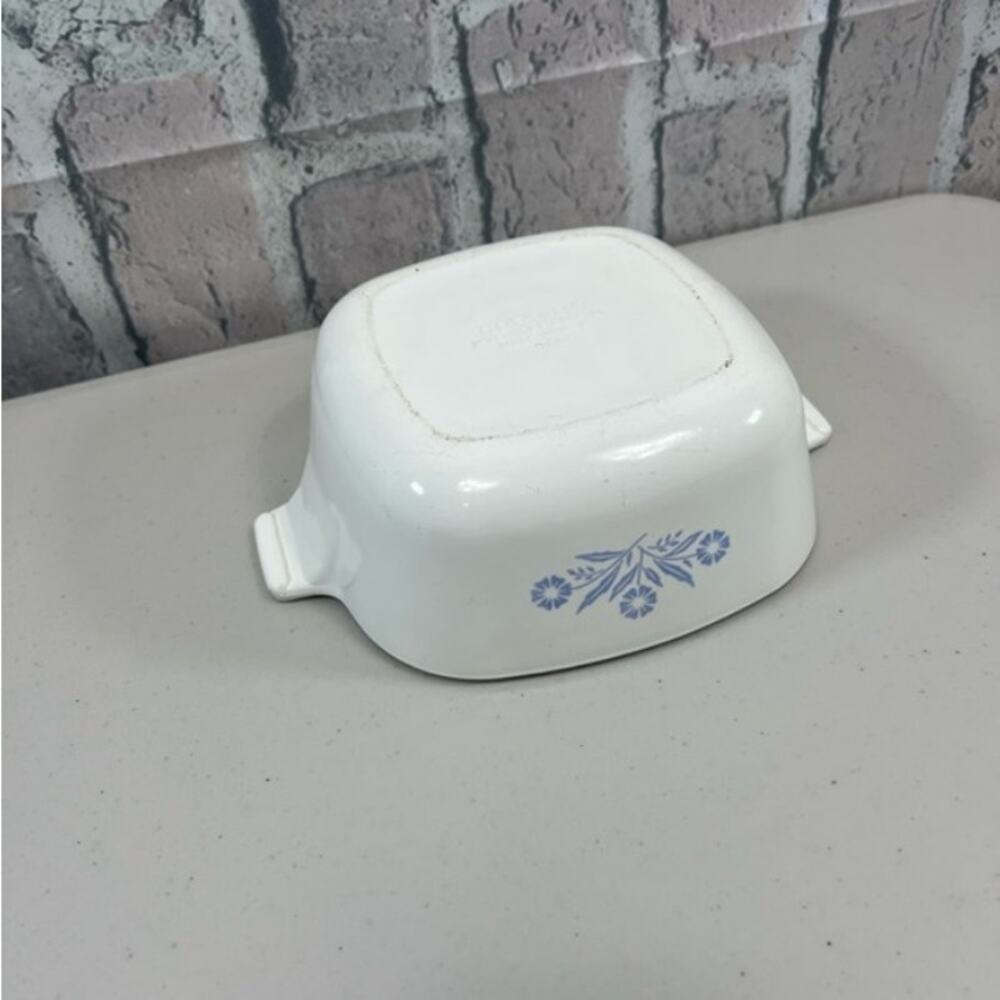 Corning ware Vintage 1 3/4 Qt Baking Dish W/ Lid, 1.5 Quart Rectangular Casserol - Picture 8 of 14